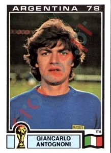 108 Giancarlo Antognoni – FIFA World Cup Argentina 1978 Panini