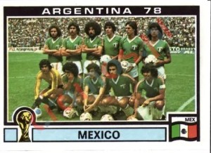 170 Mexico Team – FIFA World Cup Argentina 1978 Panini