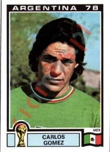173 Carlos Gomez – FIFA World Cup Argentina 1978 Panini