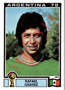 179 Rafael Chavez – FIFA World Cup Argentina 1978 Panini