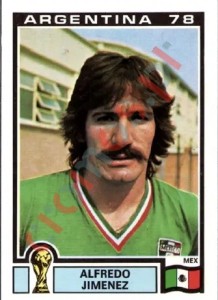 181 Alfredo Jimenez – FIFA World Cup Argentina 1978 Panini