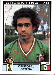 185 Cristobal Ortega – FIFA World Cup Argentina 1978 Panini