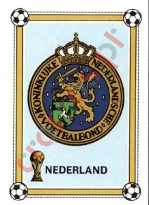 259 Netherlands Federation – FIFA World Cup Argentina 1978 Panini