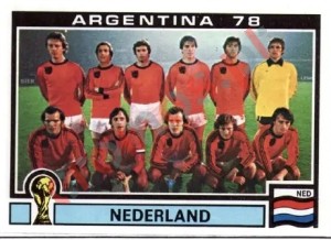 260 Netherlands Team – FIFA World Cup Argentina 1978 Panini