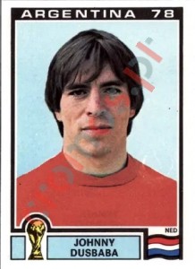 264 Johnny Dusbaba – FIFA World Cup Argentina 1978 Panini