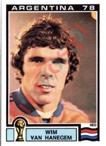 269 Wim van Hanegem – FIFA World Cup Argentina 1978 Panini