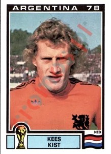 273 Kees Kist – FIFA World Cup Argentina 1978 Panini