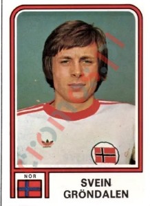 372 Svein Grondalen – FIFA World Cup Argentina 1978 Panini