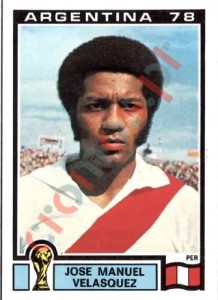 304 Jose Manuel Velasquez – FIFA World Cup Argentina 1978 Panini
