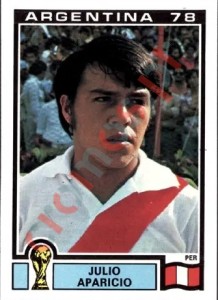 306 Julio Aparicio – FIFA World Cup Argentina 1978 Panini