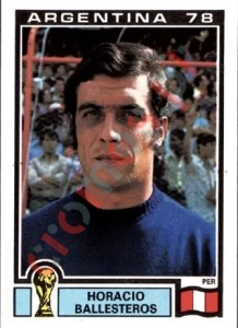 312 Horacio Ballesteros – FIFA World Cup Argentina 1978 Panini