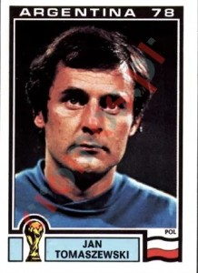 117 Jan Tomaszewski – FIFA World Cup Argentina 1978 Panini