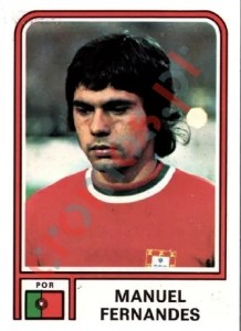380 Manuel Fernandes – FIFA World Cup Argentina 1978 Panini