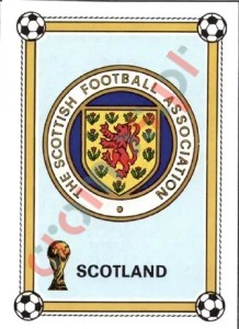 313 Scotland Federation – FIFA World Cup Argentina 1978 Panini