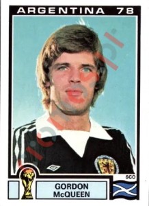 317 Gordon McQueen – FIFA World Cup Argentina 1978 Panini