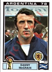 320 Danny McGrain – FIFA World Cup Argentina 1978 Panini