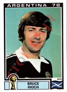 321 Bruce Rioch – FIFA World Cup Argentina 1978 Panini
