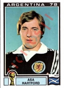 324 Asa Hartford – FIFA World Cup Argentina 1978 Panini