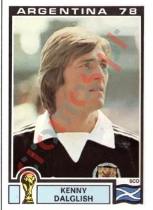 326 Kenny Dalglish – FIFA World Cup Argentina 1978 Panini