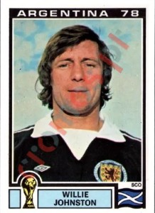 329 Willie Johnston – FIFA World Cup Argentina 1978 Panini