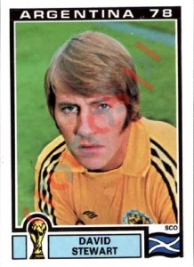 330 David Stewart – FIFA World Cup Argentina 1978 Panini