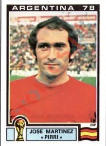 210 Jose Martinez «Pirri» – FIFA World Cup Argentina 1978 Panini