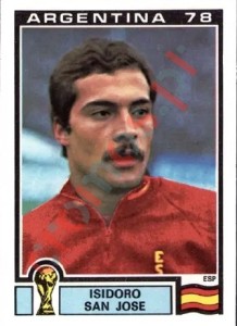 213 Isidoro San Jose – FIFA World Cup Argentina 1978 Panini