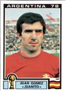 219 Juan Gomez «Juanito» – FIFA World Cup Argentina 1978 Panini