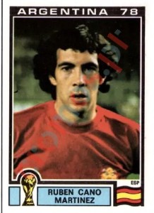 221 Ruben Cano Martinez – FIFA World Cup Argentina 1978 Panini