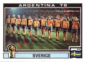 224 Sweden Team – FIFA World Cup Argentina 1978 Panini