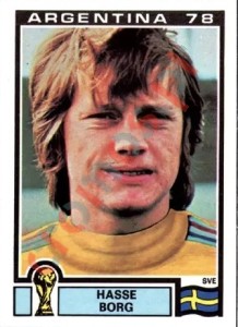 226 Hasse Borg – FIFA World Cup Argentina 1978 Panini