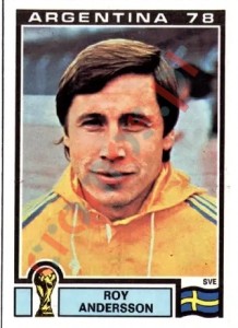 230 Roy Andersson – FIFA World Cup Argentina 1978 Panini