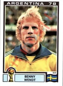 237 Benny Wendt – FIFA World Cup Argentina 1978 Panini