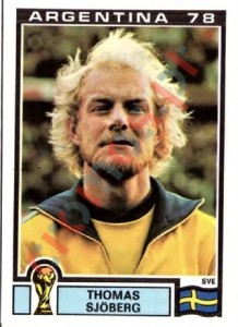 238 Thomas Sjoberg – FIFA World Cup Argentina 1978 Panini