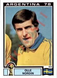 239 Olle Nordin – FIFA World Cup Argentina 1978 Panini