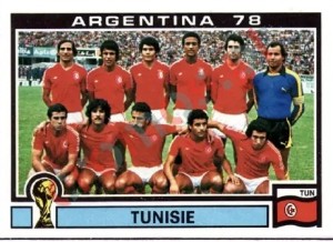 152 Tunis Team – FIFA World Cup Argentina 1978 Panini