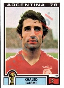 155 Khaled Gasmi – FIFA World Cup Argentina 1978 Panini