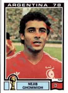 159 Nejib Ghommidh – FIFA World Cup Argentina 1978 Panini