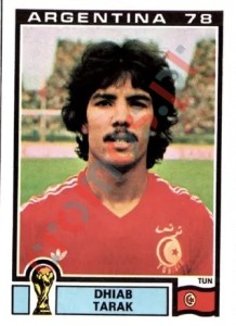 162 Dhiab Tarak – FIFA World Cup Argentina 1978 Panini