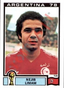 165 Nejib Limam – FIFA World Cup Argentina 1978 Panini