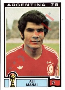 167 Ali Manai – FIFA World Cup Argentina 1978 Panini