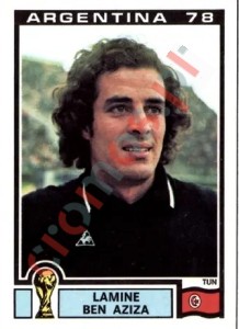 168 Lamine Ben Aziza – FIFA World Cup Argentina 1978 Panini