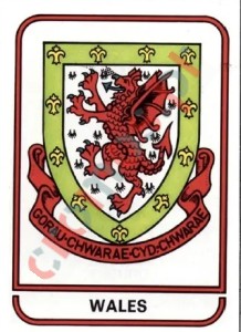 396 Wales Federation – FIFA World Cup Argentina 1978 Panini