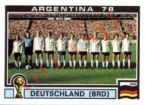 134 West Germany Team – FIFA World Cup Argentina 1978 Panini