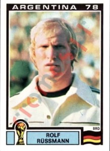 137 Rolf Russmann – FIFA World Cup Argentina 1978 Panini