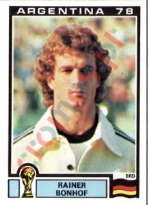 142 Rainer Bonhof – FIFA World Cup Argentina 1978 Panini