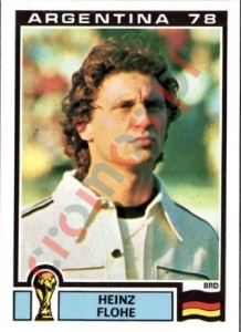 144 Heinz Flohe – FIFA World Cup Argentina 1978 Panini