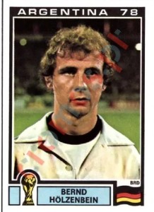 146 Bernd Holzenbein – FIFA World Cup Argentina 1978 Panini