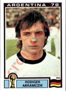 147 Rudiger Abramczik – FIFA World Cup Argentina 1978 Panini