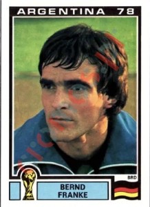 150 Bernd Franke – FIFA World Cup Argentina 1978 Panini